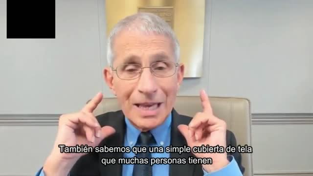 DR. FAUCI SAID SO