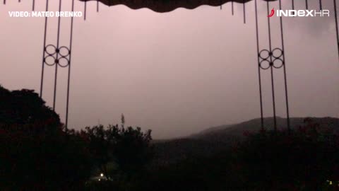 Na nebu nad Istrom zabilježeno više od 13 tisuća munja