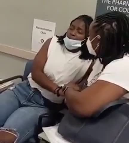 Young Girl had Reaction to Vaccine, as it happened.