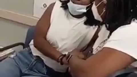Young Girl had Reaction to Vaccine, as it happened.