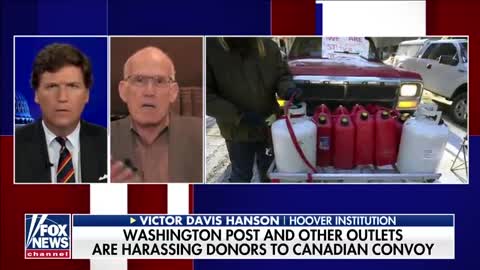 Washington Post harasses Canada trucker donors: Tucker Carlson