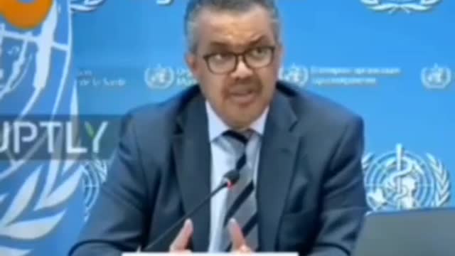 Tedros Admits Vaccines Are Being Used To Kill Children