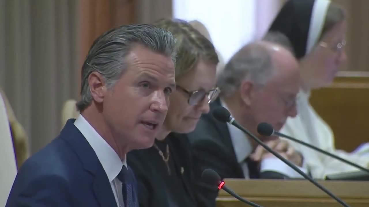 GAVIN NEWSOM: "We write 'equity' into the laws"