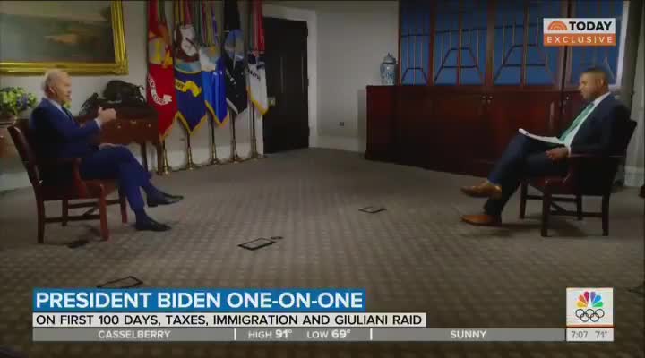 Biden Gives ABSURD Answer About Vaccinated People Wearing Masks