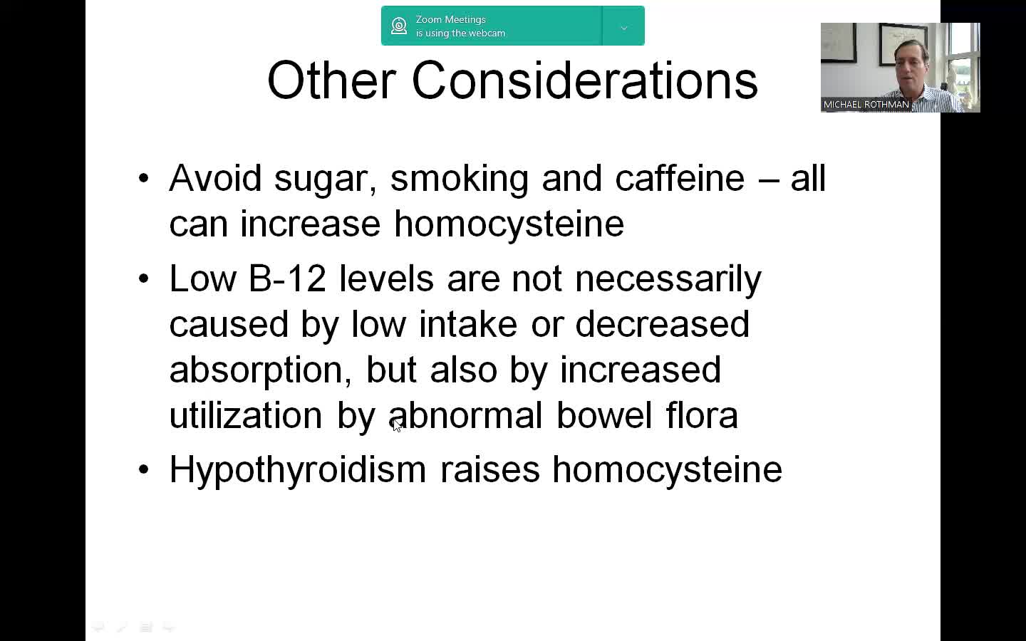 Homocysteine - facts and fiction