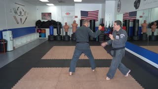 Correcting common errors executing the American Kenpo technique Unwinding Pendulum