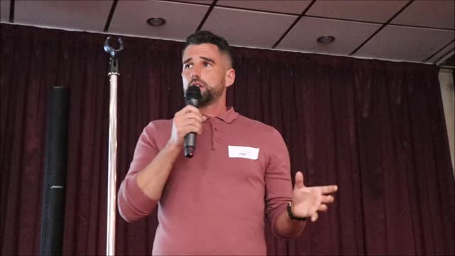 James Neale from ClearPHONE talks at the United Clans Meeting Of Minds 2nd May 2022
