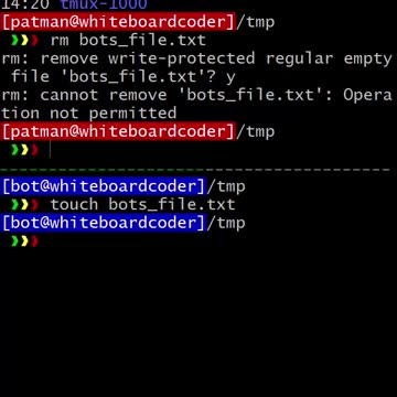 Linux: chmod sticky bit??