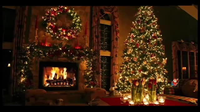 🎄 Christmas Music with Cozy Fireplace 🎅🏼