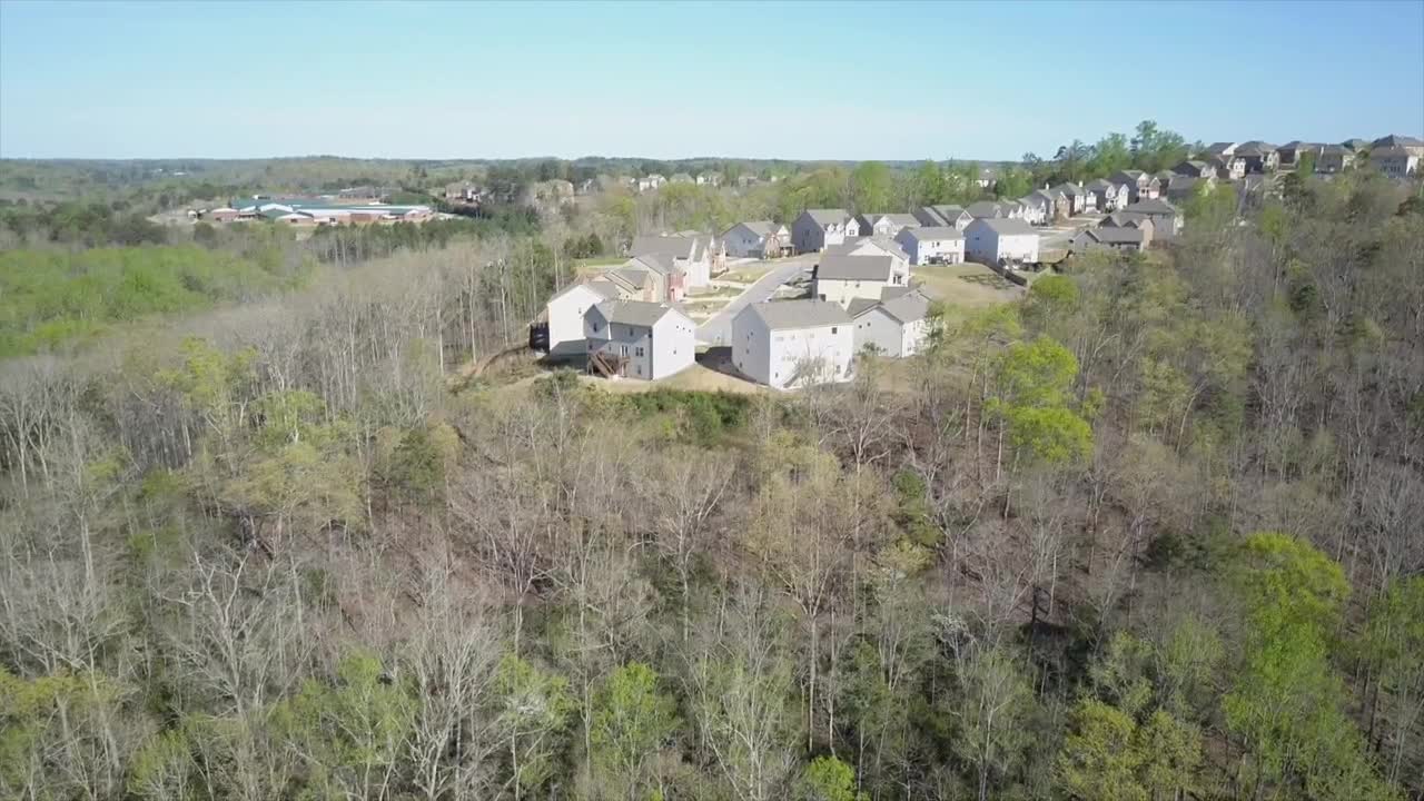 DJI Mavic Flyover Neighboord in Suwanee GA