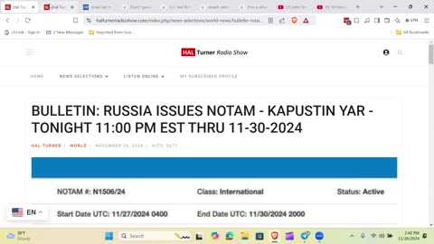 War News! Russia Issues NOTAM as it gets Ready to Retaliate on Ukraine and NATO