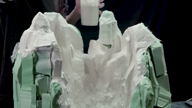 [Model making] Zombie octopus in the pool 19