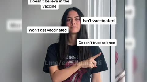 This is the last video of her before dying from scientific vaccine 💉😂😂😂
