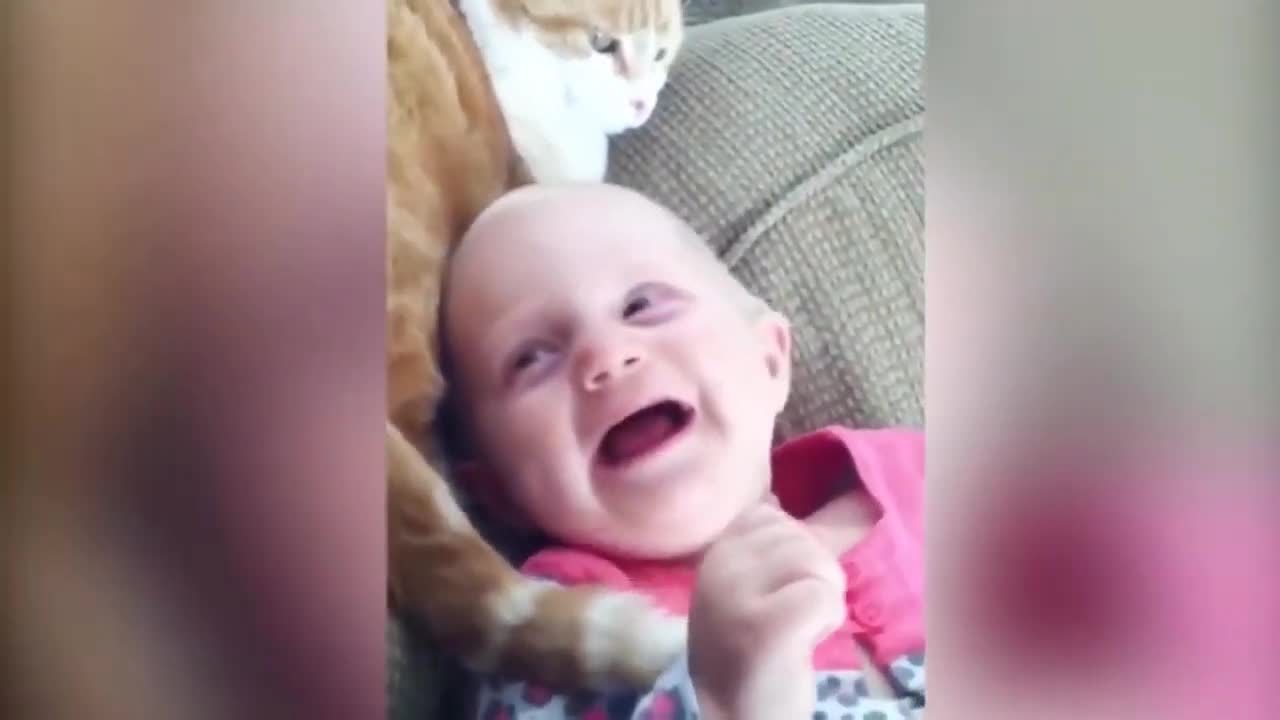 This Baby Can Not Stop Laughing