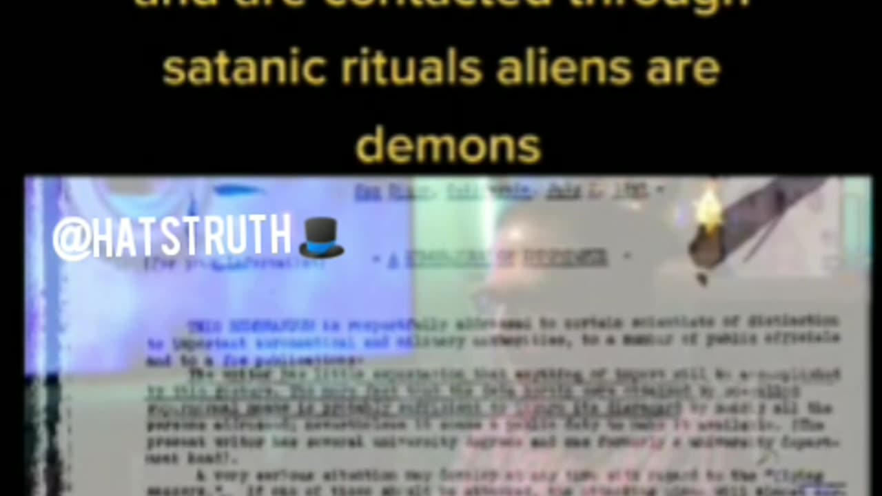 Declassified FBI document 6751 explains interdimensional beings