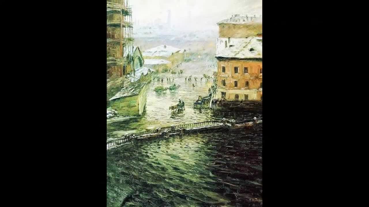 Русский художник Остроухов Илья Семенович (1858-1929)