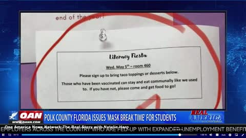 TEACHERS ARE BEING SEGREGATED BY VAXXX STATUS IN FLORIDA SCHOOL