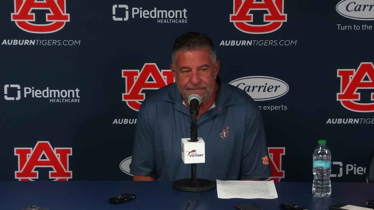 Auburn Coach Bruce Pearl on the basketball team's prospects