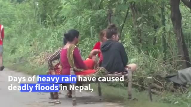 Nearly 200 people have perished in India, Nepal due to heavy rains.