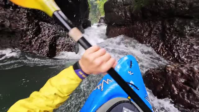 GoPro Awards Kayaking the Rio Filobobos Matthias Weger in Mexico