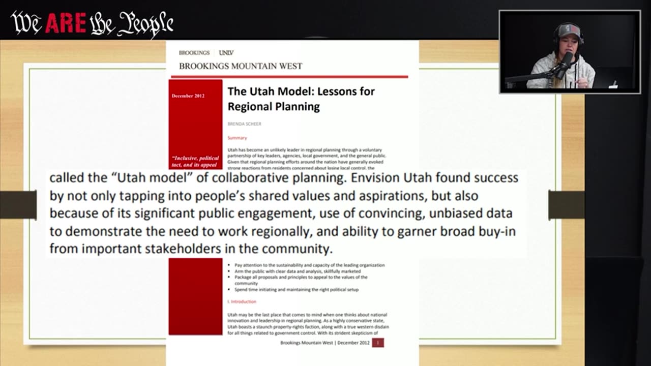 WATPN - The Blueprint for Manipulation Envision Utah Exposed Part 2 11-21-14