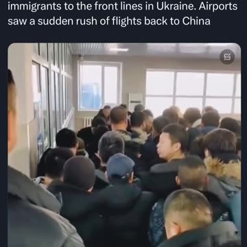 Putin sending China migrants to frontline for the war, now what to go home !!