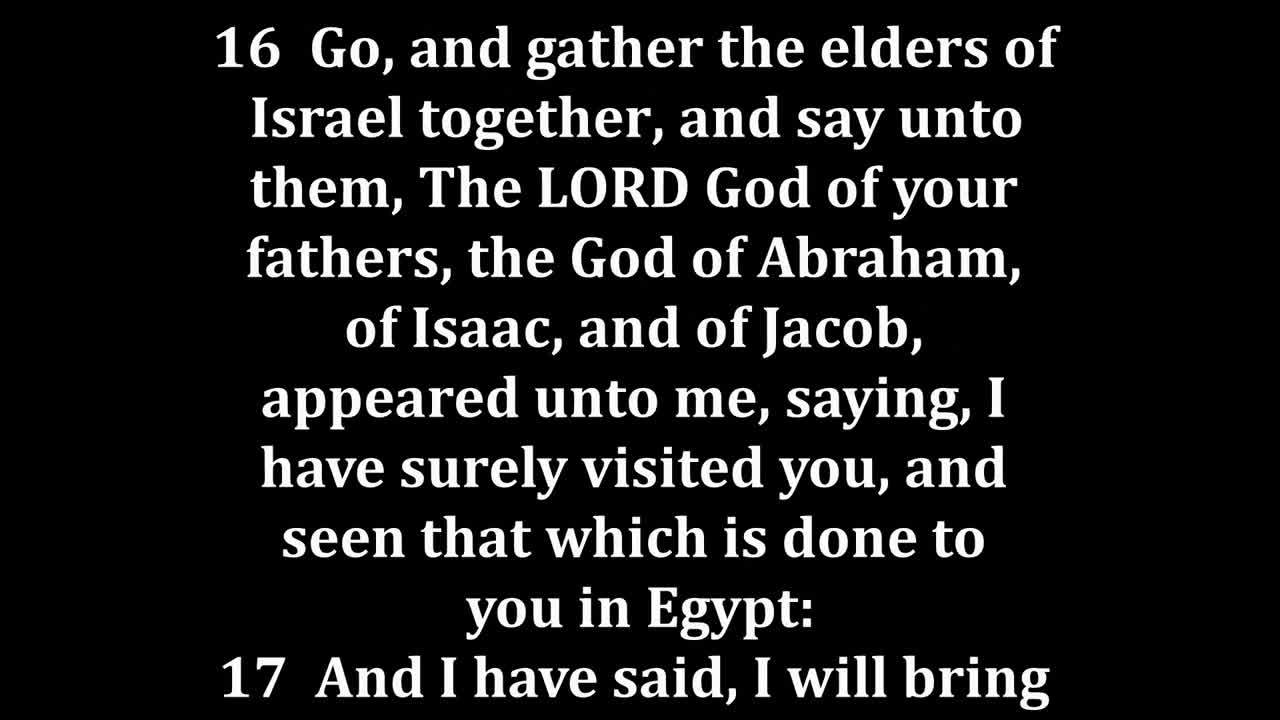 Exodus 3 King James version