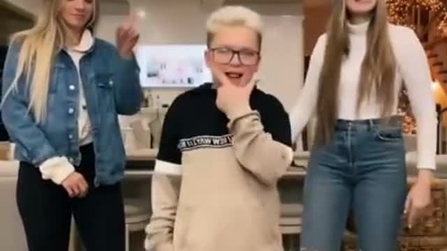 little bro can Dance