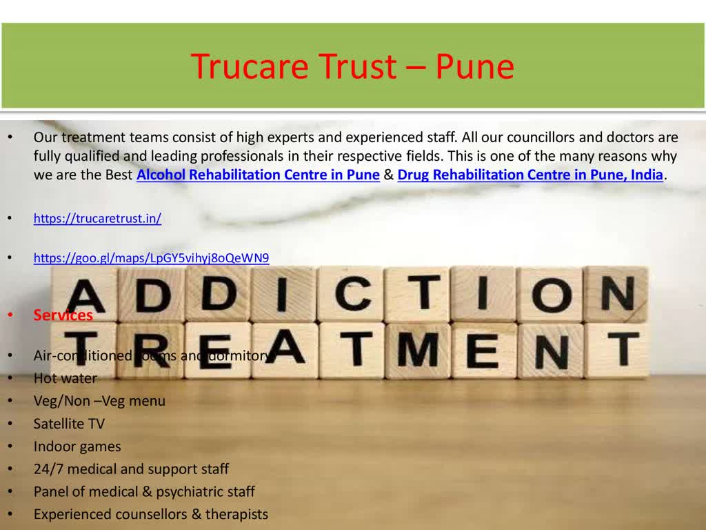Alcohol Rehabilitation Center in Pune