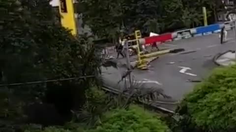 Saquean una sucursal de Almacenes Éxito en Cali
