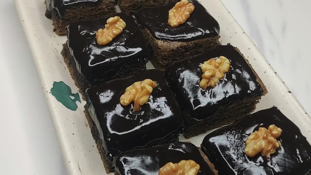 Classic Indian Dish: Without Cocoa & Oven Eggless Chocolate Brownies (Watch & Prepare)