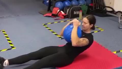 Video of legs & abdominal exercises