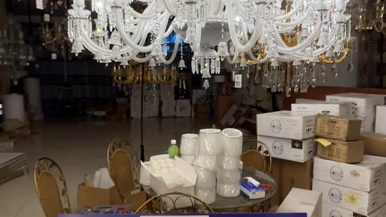 Helen lighting A corner of our showroom
