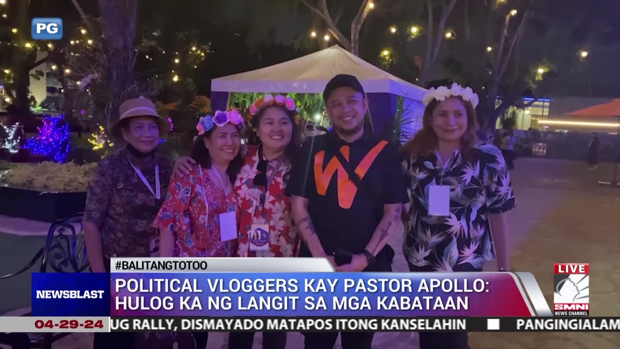 Political vloggers, masayang nakiisa sa kaarawan ni Pastor Apollo C. Quiboloy