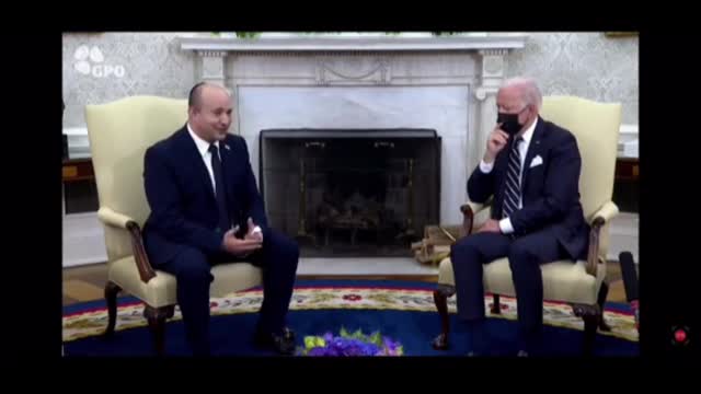 The Israeli president and Joe Biden discuss