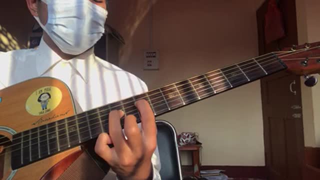 Refreshing warm guitar