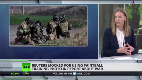 Ukrainian Info-war | 'Movable' frontier post & paintball 'fighters'