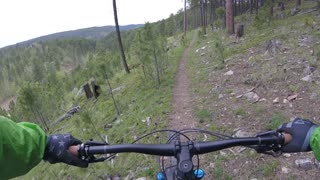 Mountain Biking Centennial Trail #89 South Dakota