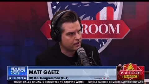 Rep Matt Gaetz Joins WarRoom - Pence