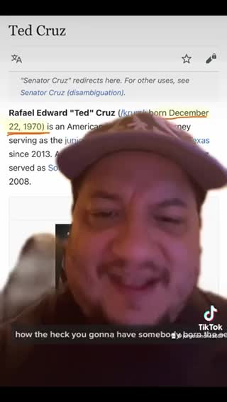 People still Believe Senator Cruz is the Zodiac