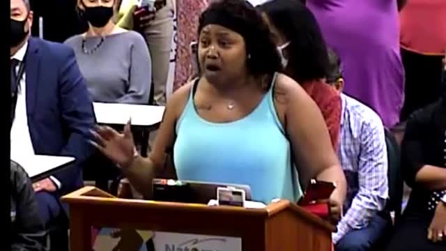 MUST WATCH: Mother BLASTS School Board Over Antifa Teacher!