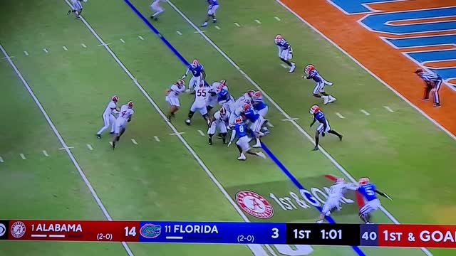 Alabama vs Florida score 3