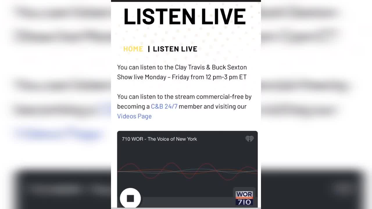 President Trump on Clay and Buck Show