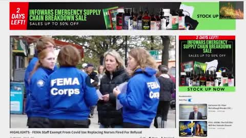 Unvaxxed Fema REPLACING Doctors and Nurses