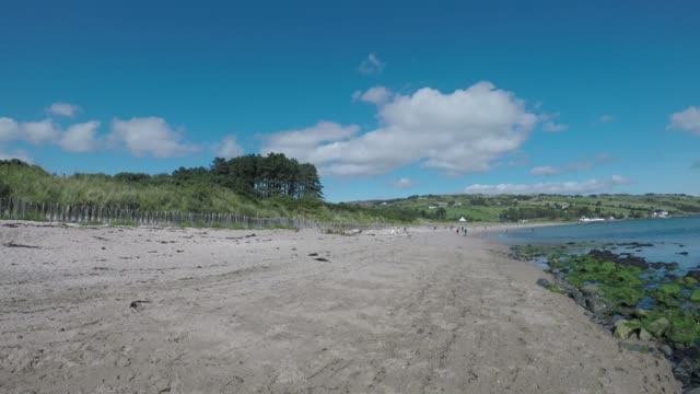 Mark Clark Portrush walking around Portrush Air Show 2019.