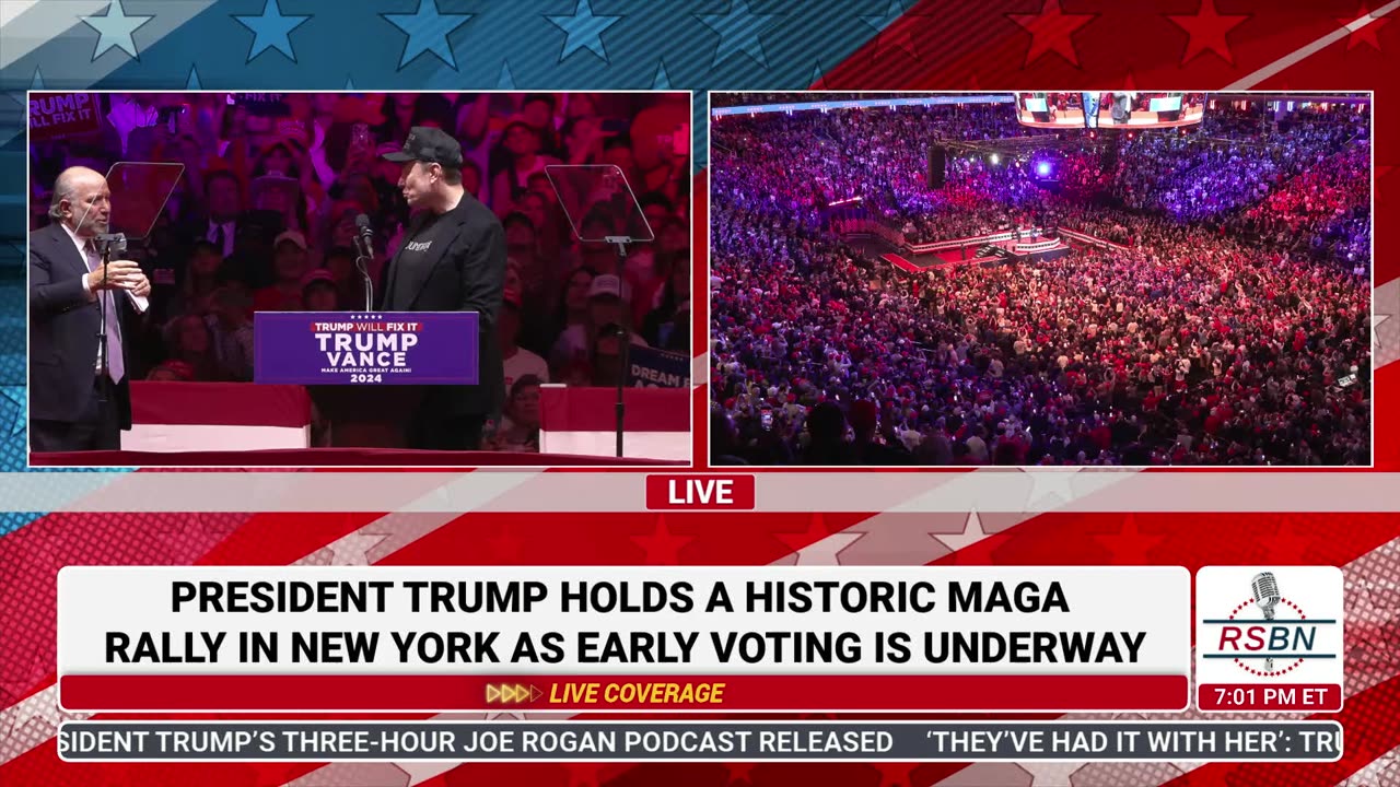 FULL SPEECH: Elon Musk Delivers Remarks at Madison Square Garden