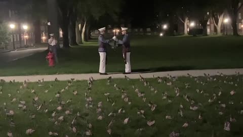 Vigil for 9/11 at Norwich University