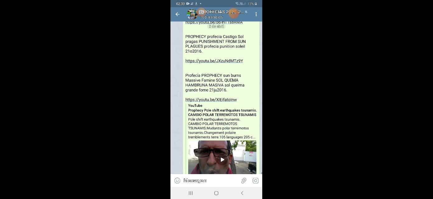 Prophezied PROFETIZADO: 23 ago 2017: big changes, GRANDES MUDANÇAS Cambios: