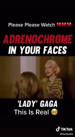 LADY GAGA DRINKS THE BLOOD OF INNOCENT