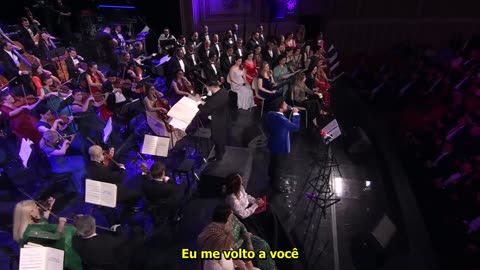 GABRIEL HENRIQUE• I LOOK TO YOU • LARGEST ORCHESTRA TO SING WITH. (1080p)